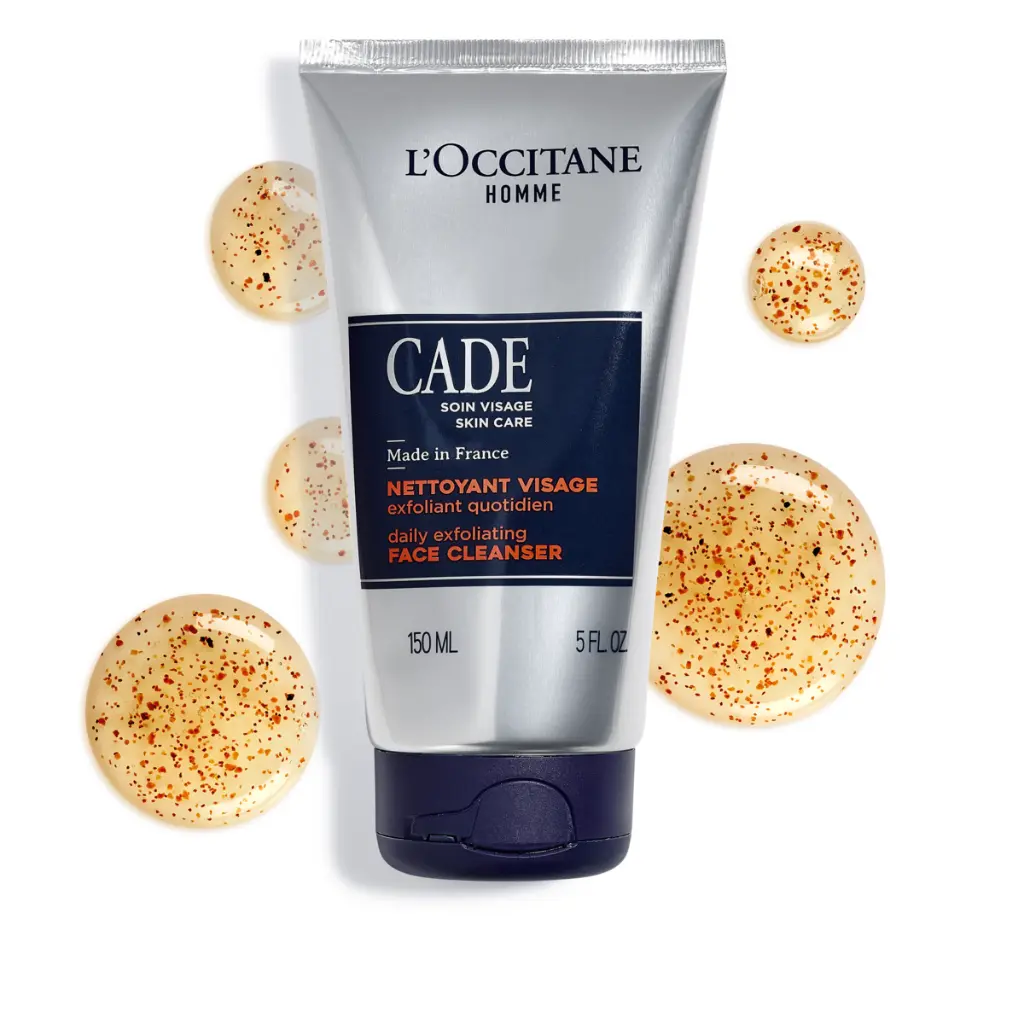 Nettoyant visage exfoliant quotidien cade