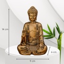 Statuette 14cm Bodhi or - Sunchine