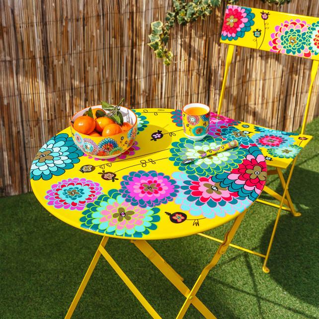 Table pliante - Garden Paradise - Pylones