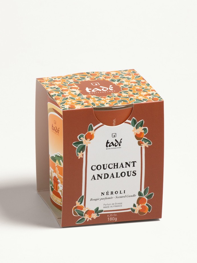 Bougie parfumée néroli · Couchant Andalous - Tadé