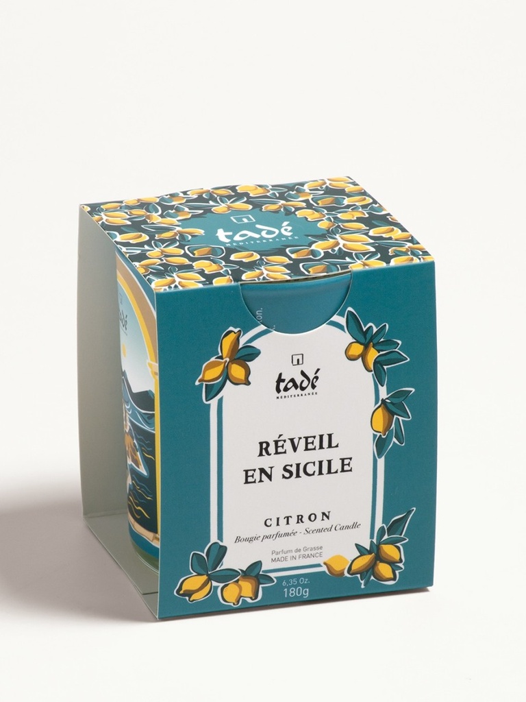 Bougie parfumée cèdre · Midi au Levant - Tadé