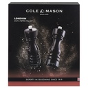 Coffret moulins sel et poivre noir - Cole & Mason