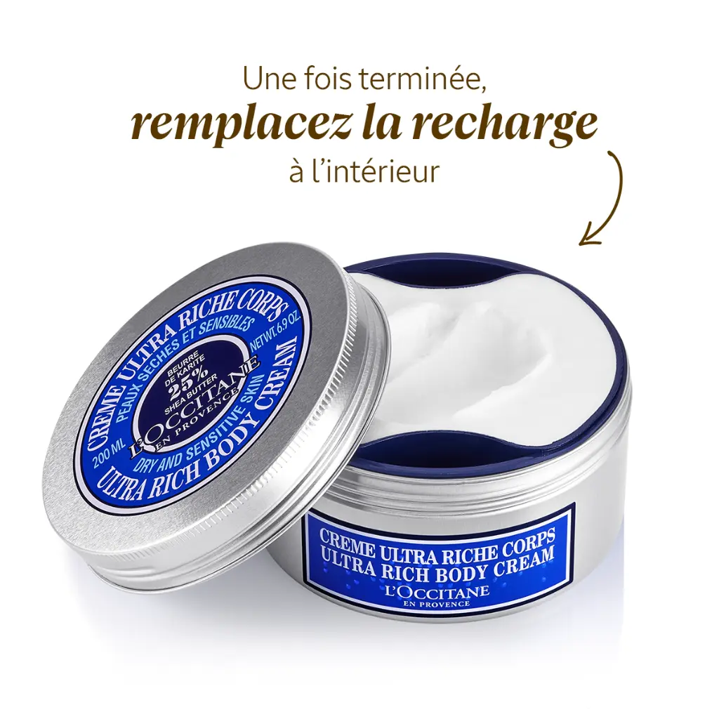 Karité crème ultra riche corps 200ml