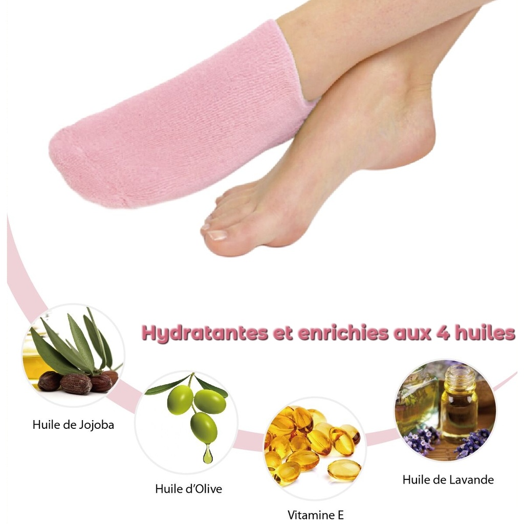 Chaussettes SPA hydratantes