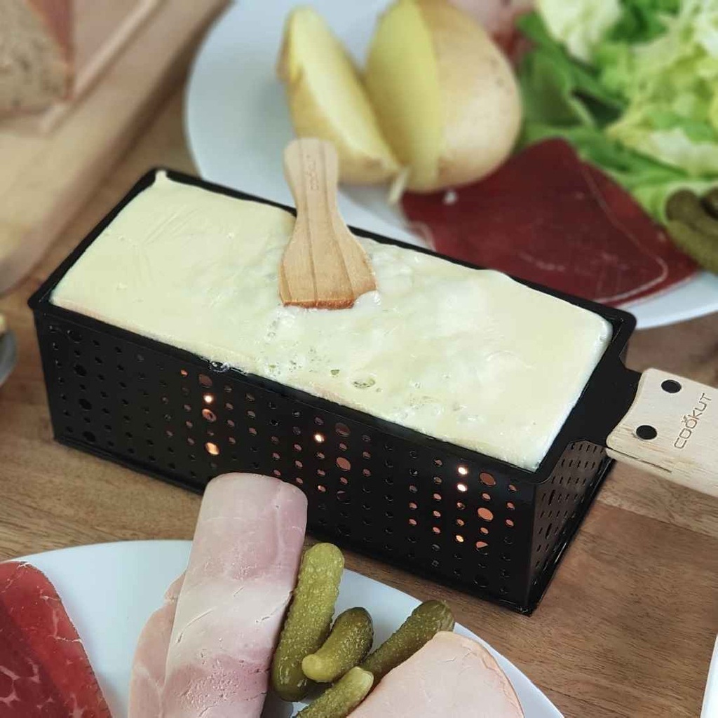 Coffret fondues et raclette à la bougie