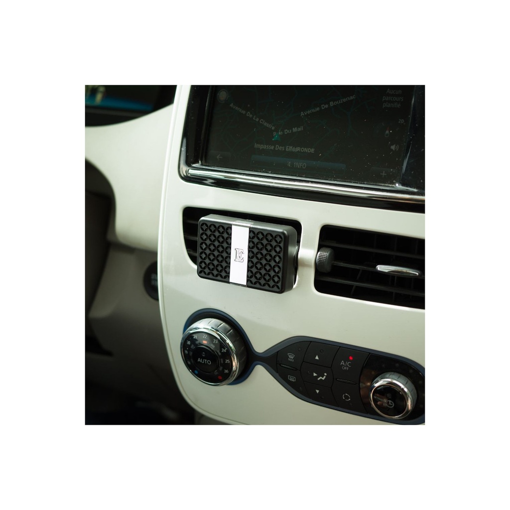 Diffuseur de voiture rechargeable - Blanc coton