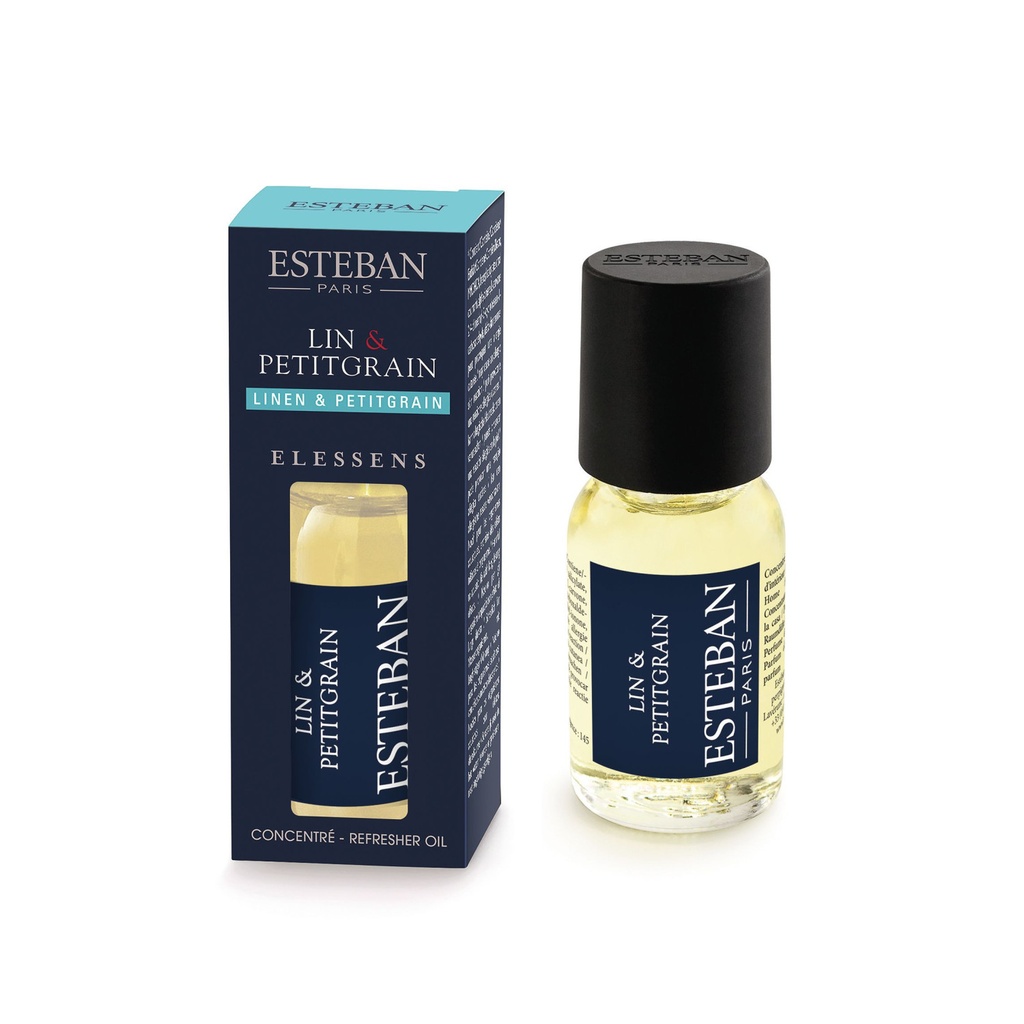 Concentré de parfum elessens Lin et petitgrain - Esteban