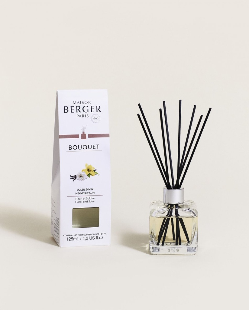 Bouquet Parfumé Cube Soleil Divin - Maison Berger