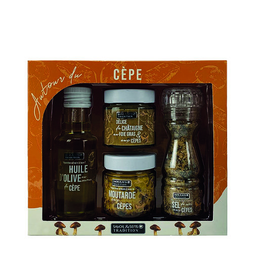 Coffret autour du cèpe - Savor et Sens