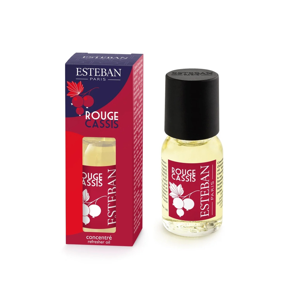 Concentré de parfum 15ml Rouge cassis - Esteban