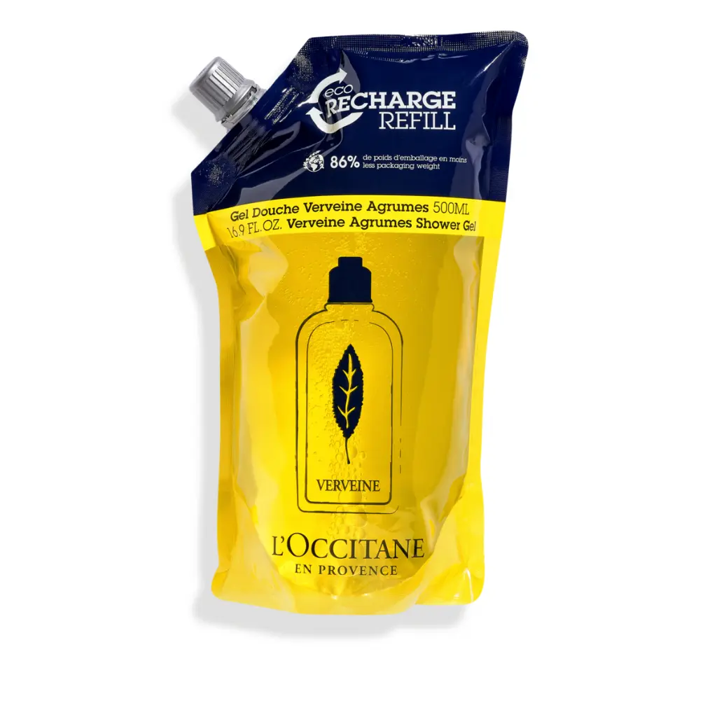 Eco-Recharge Gel Douche Verveine Agrumes 500ml - L'Occitane