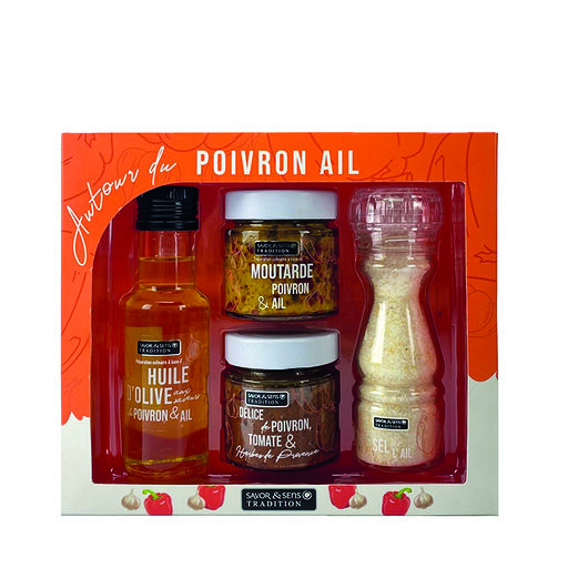 Coffret autour du poivron & pointe d'ail - Savor et Sens