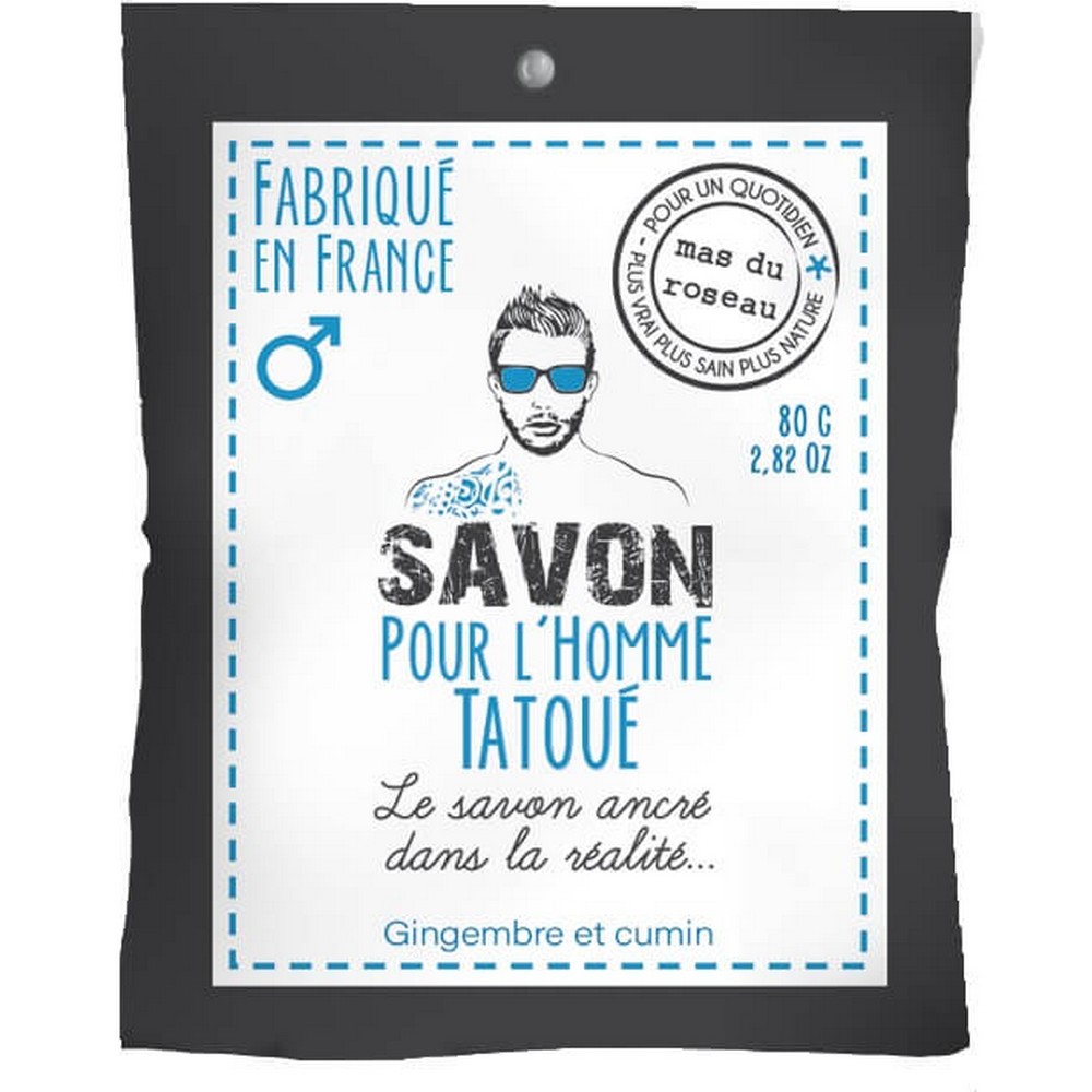 Savon pour l’homme tatoué - Mas du Roseau