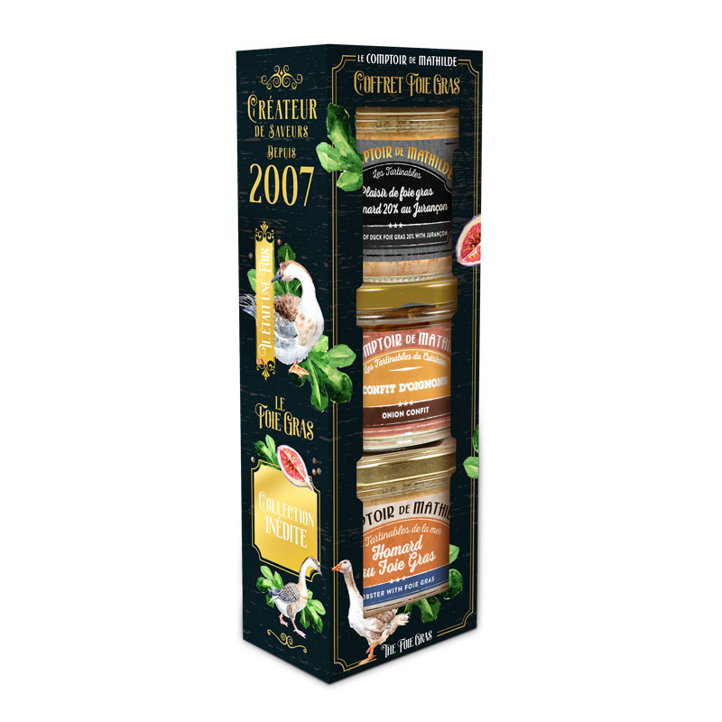 Coffret foie gras - Le comptoir de Mathilde