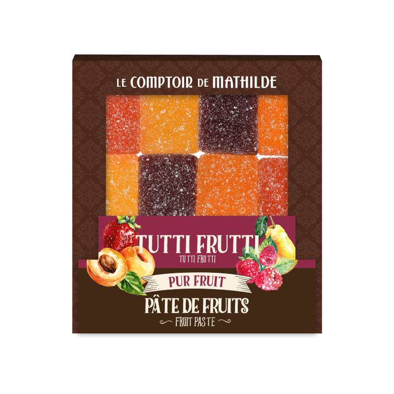 Pâte De Fruit assortiment tutti frutti - Le Comptoir de Mathilde