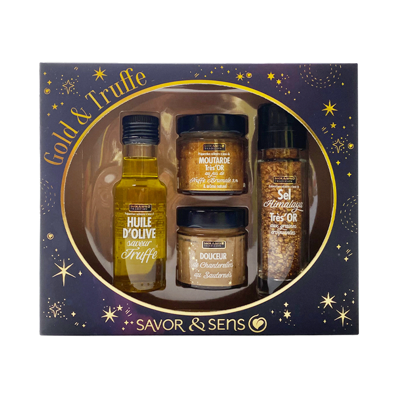 Coffret gold and truffe - Savor et Sens