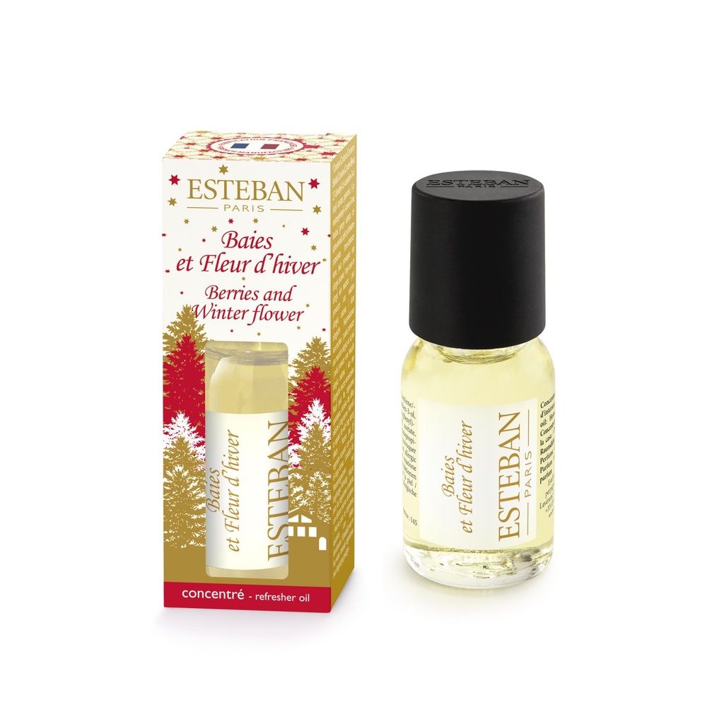 Concentré de parfum 15 ml - Baies et fleur d'hiver - Esteban