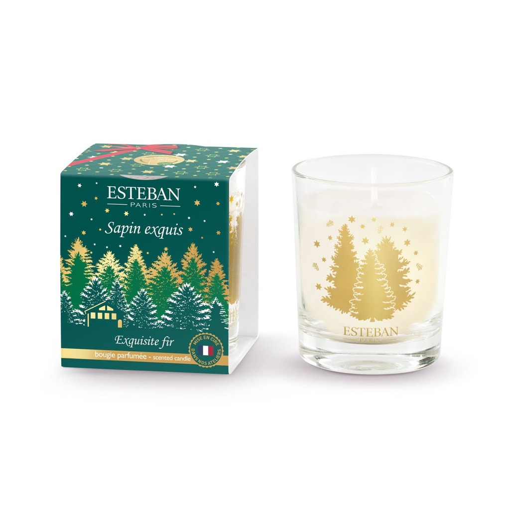 Mini bougie parfumée - Sapin exquis - Esteban