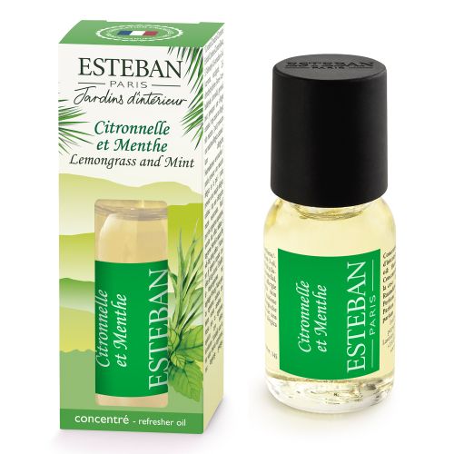 Concentré de parfum citronnelle et menthe - Esteban