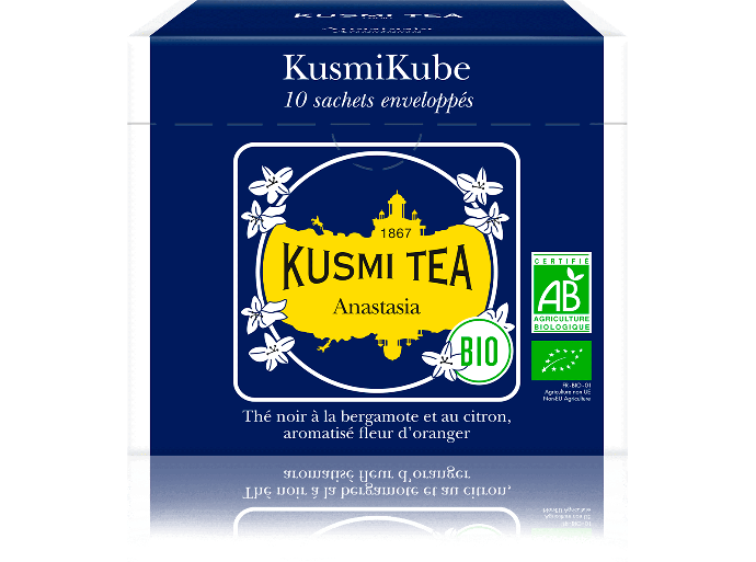 Anastasia Thé noir earl grey bio Mousselines - Kusmi Tea