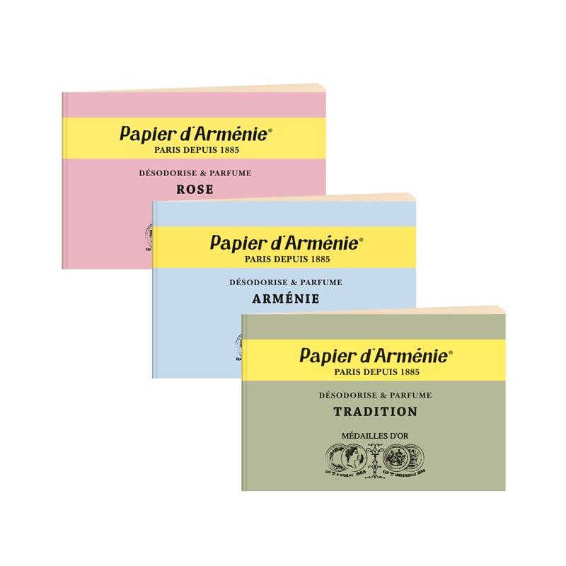 Pack 3 senteurs - Papier d'Arménie