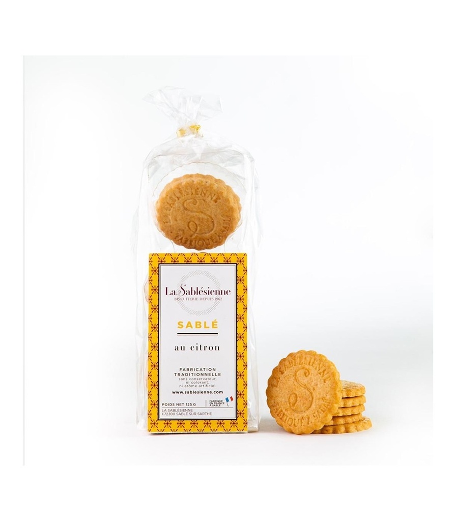 Biscuits sablés pépites de citron - La Sablésienne