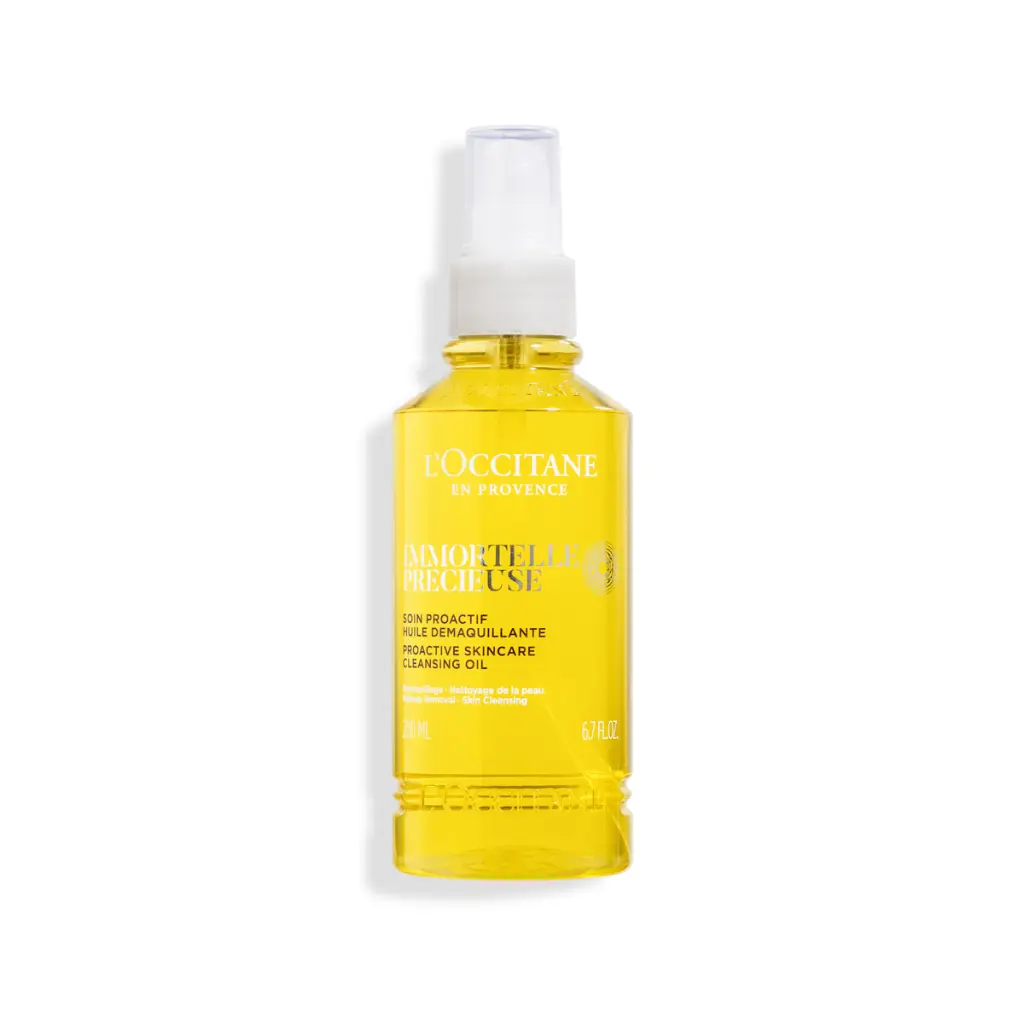 Huile démaquillante Immortelle Précieuse - L'Occitane