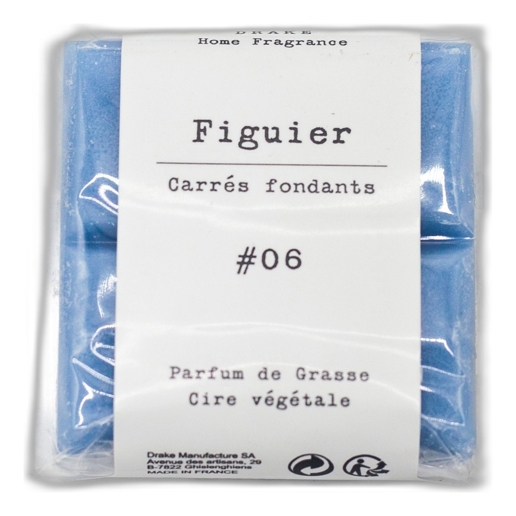 Carré fondant cire végétale – Figuier - Drake