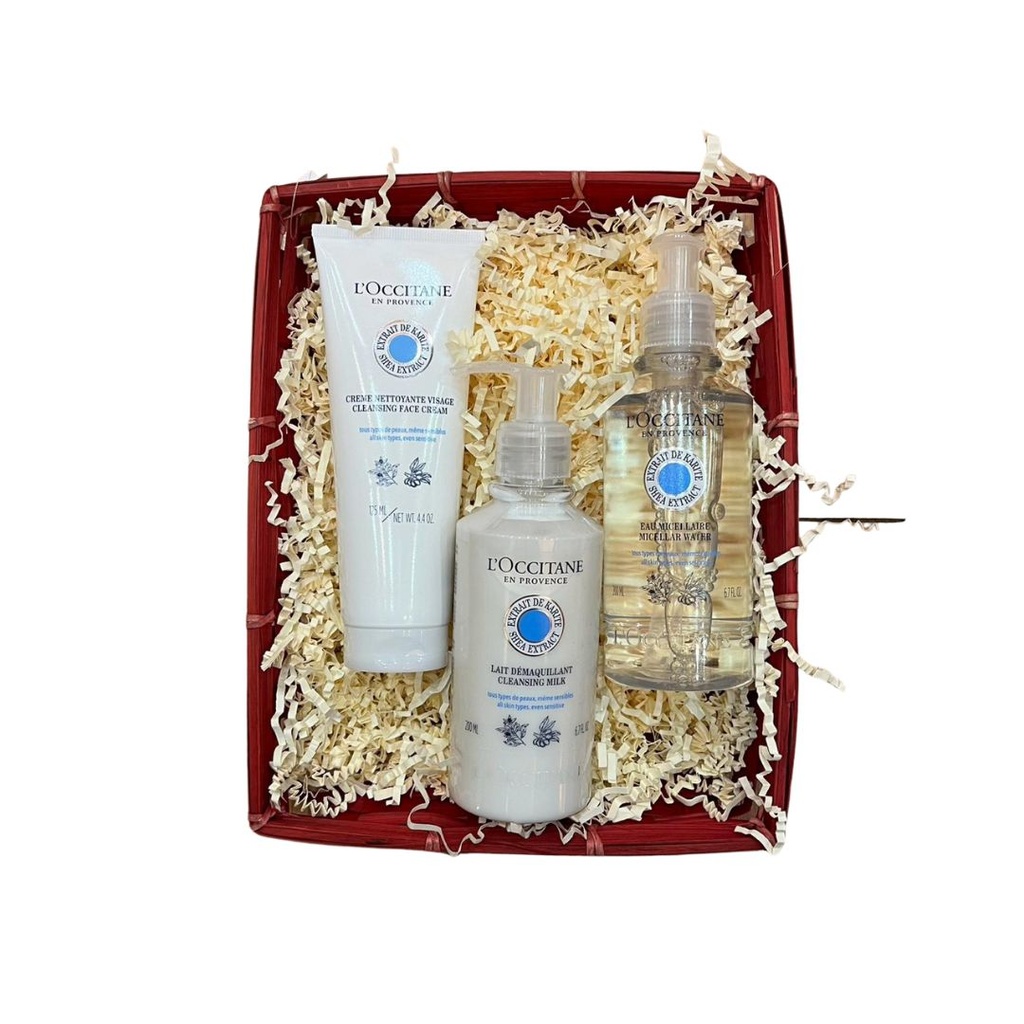 Coffret de Soin Visage Nettoyant L'Occitane - Pureté et Douceur