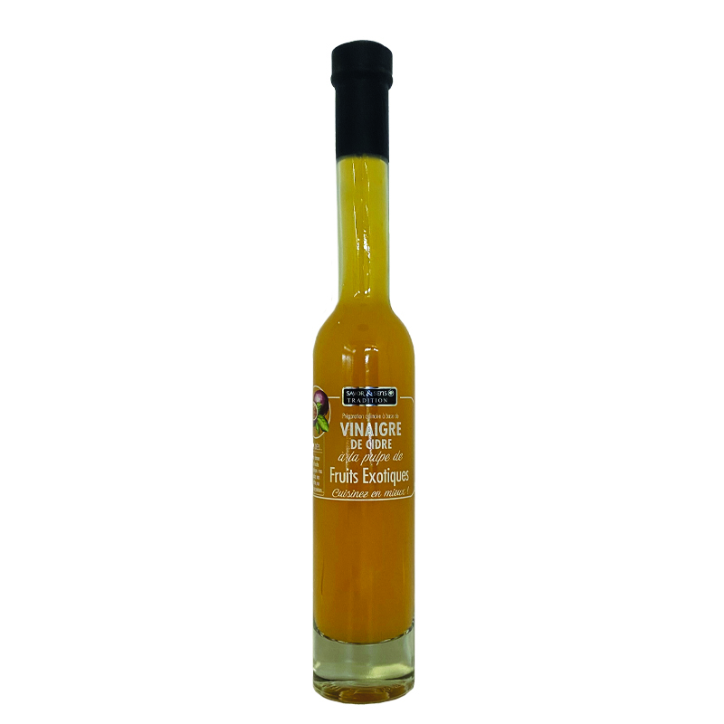 Vinaigre de Cidre Pulpe Fruits Exotiques - Savor et Sens