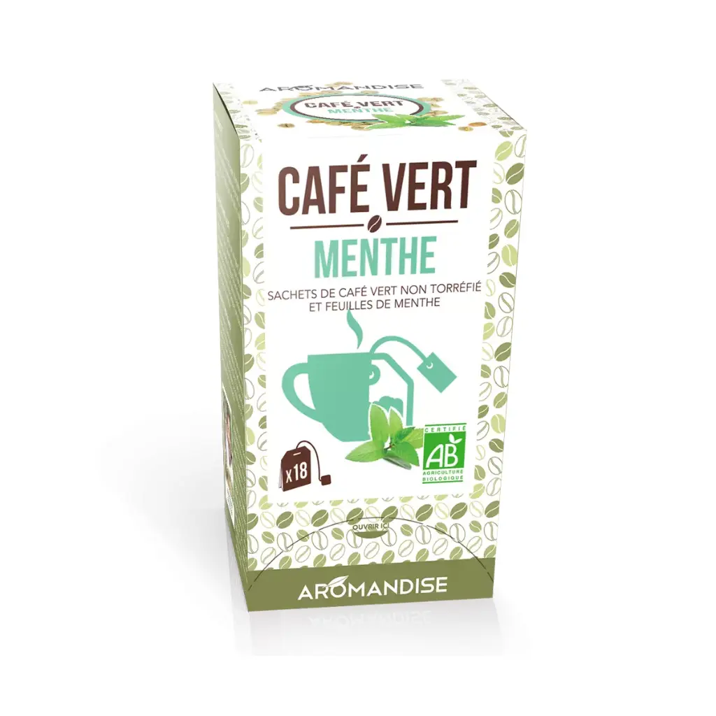 Café Vert Menthe - Aromandise