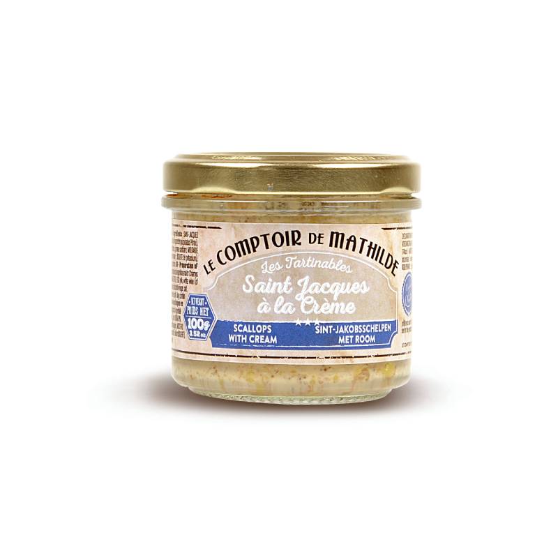 Saint Jacques à La Crème - Le Comptoir de Mathilde 