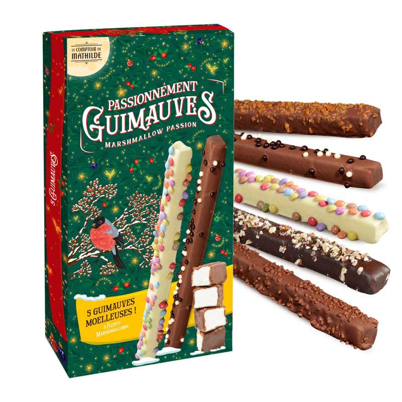 Coffret 5 Guimauves 5X80G - Le Comptoir de Mathilde