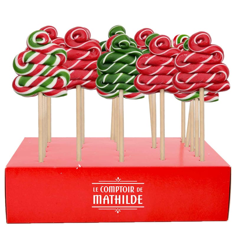 Sucettes Sapins De Noël En Assortiment Tutti Frutti - Le Comptoir de Mathilde