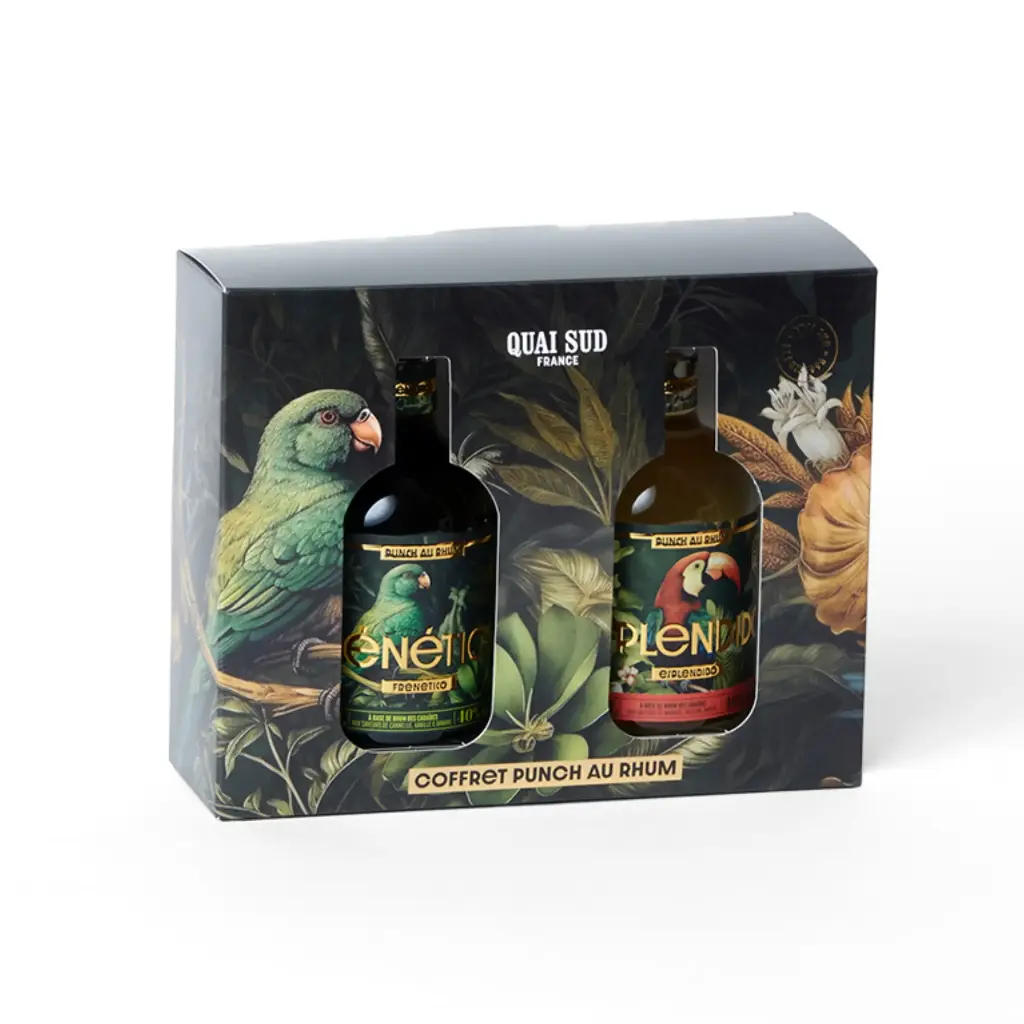 Coffret Duo Punch Au Rhum “Mini Esplendido & Mini Frénetico” - Quai Sud