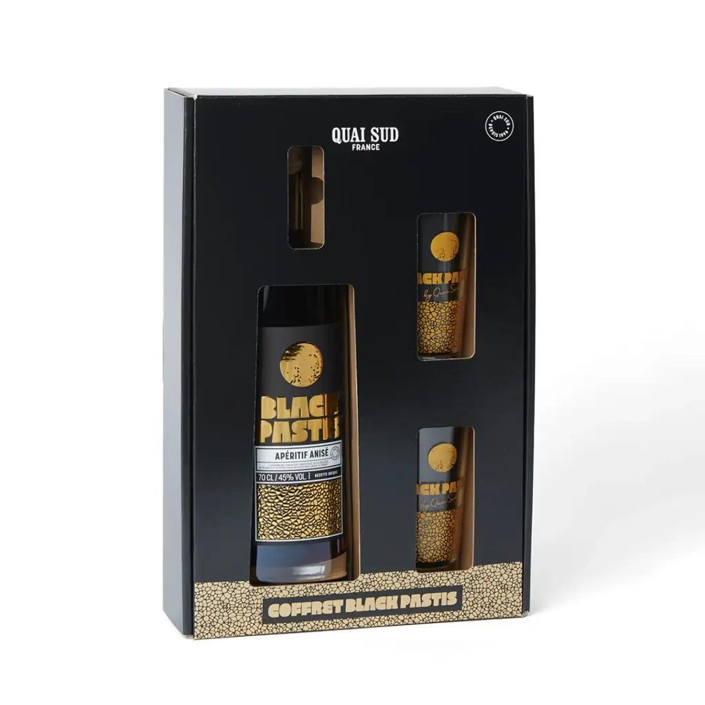 Coffret “Black Pastis” - Quai Sud 