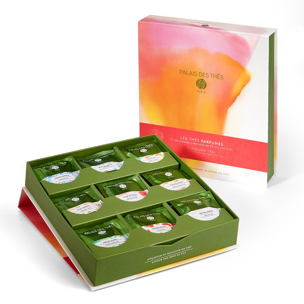 Coffret les thés parfumés - 45 mousselines - Palais des thés 