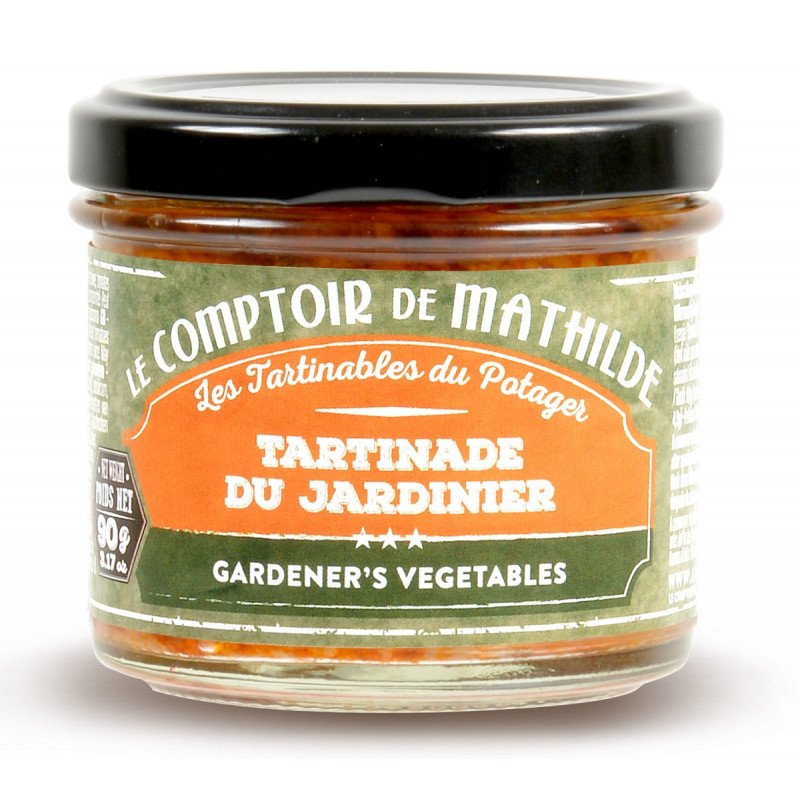 Tartinable la tartinade du jardiner - Le Comptoir de Mathilde