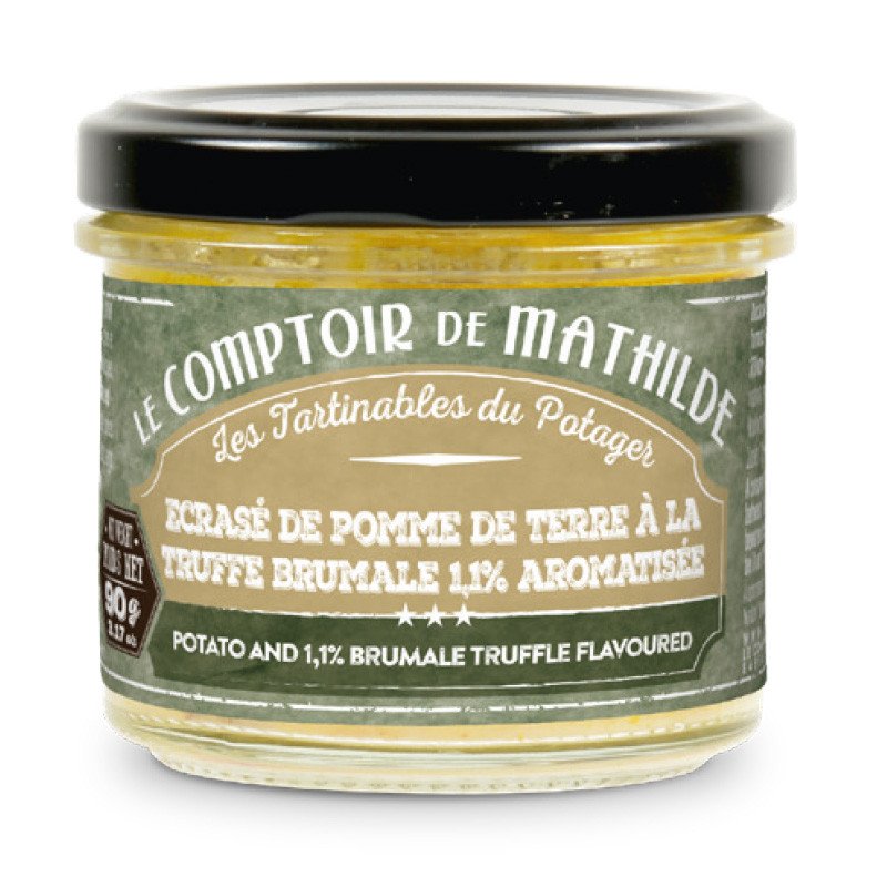 Tartinable écrasé de pomme de terre à la truffe - Le Comptoir de Mathilde