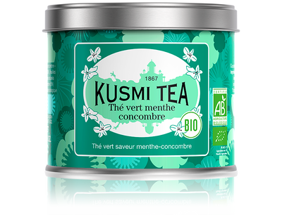 Thé vert menthe concombre - Kusmi tea