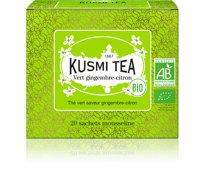 Thé Vert gingembre-citron - Kusmi Tea 