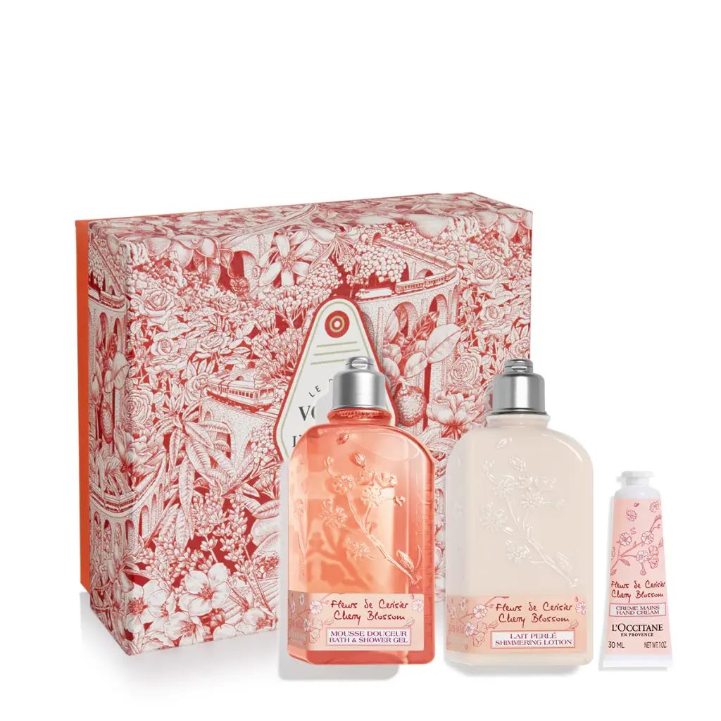 Coffret fleurs de cerisier - L'Occitane