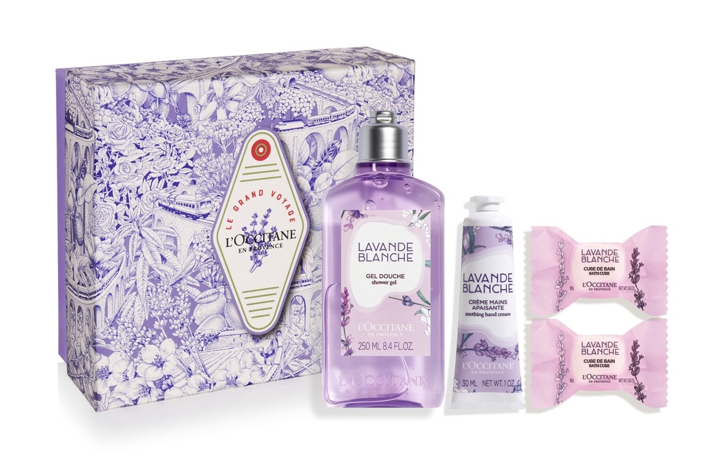 Coffret soin du corps lavande relaxante - l'Occitane