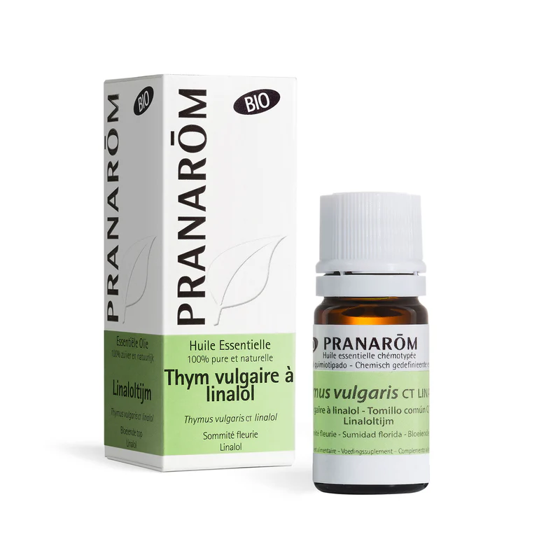 Huile Essentielle de Thym vulgaire à linalol - Bio - Pranarom