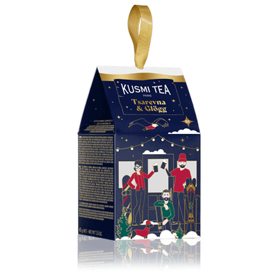 Coffret cadeau 2 miniatures bio Tsarevna et Glögg - Noël 2024 - Kusmi Tea