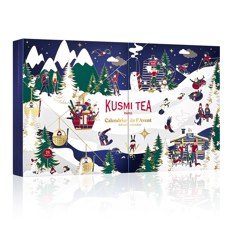 Calendrier de l'avent bio 2024 - Kusmi Tea