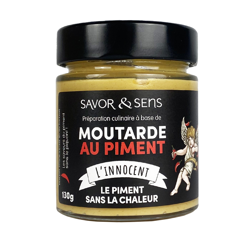 Moutarde au piment L'Innocent - Savor et sens