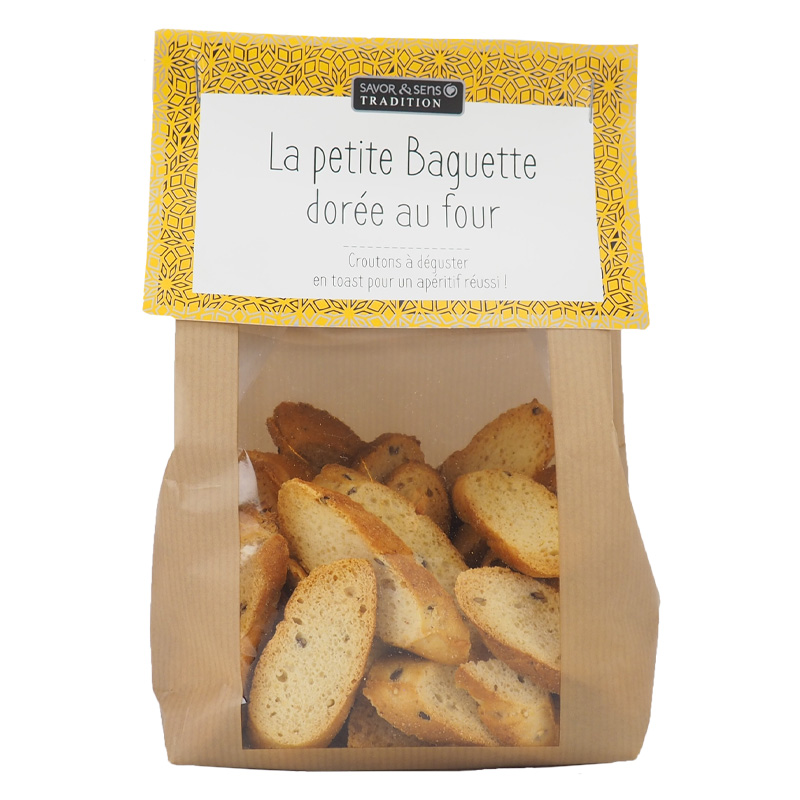 La petite baguette dorée au four - grand format - Savor et Sens