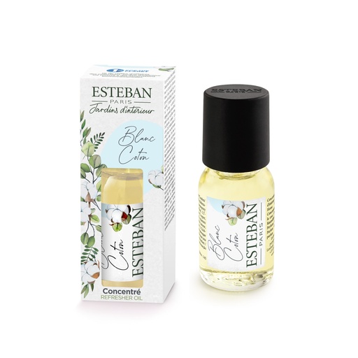 [BBC-006] Concentré de parfum 15ml Blanc coton - Esteban