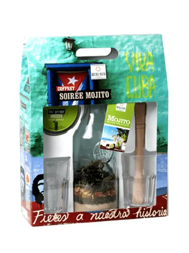 [1APMOJIVF] Coffret Valisette “Soirée Mojito” - Quai Sud